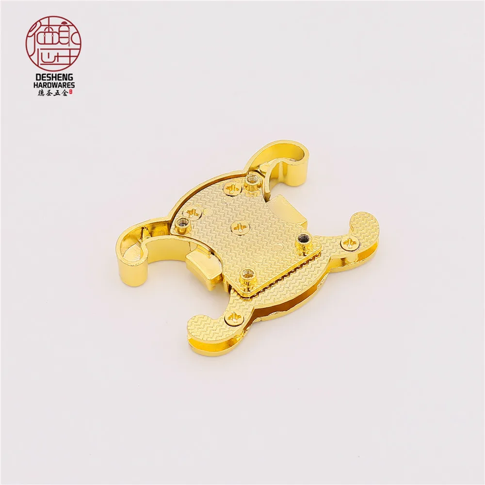 Purse Metal Clasp Buckle Fasteners Snap Clip Lock Decorative Buckle for Bags