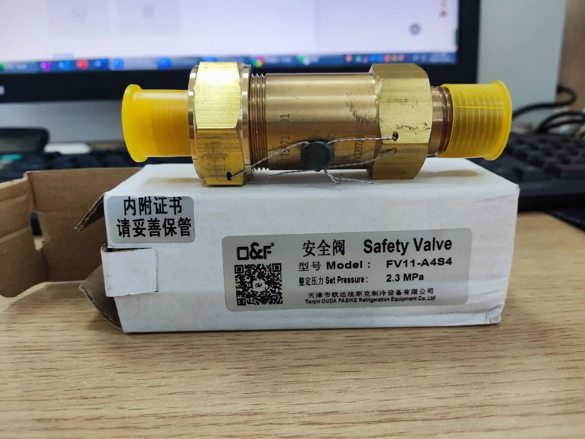 FV11-A4S4 Refrigeration safety valve