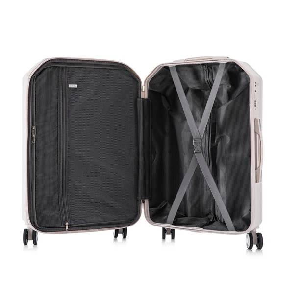 Hot selling large luggage 4 spinner wheels12/14/20 24/28 inch ABS case cabin travel suitcase luggage bags with lock