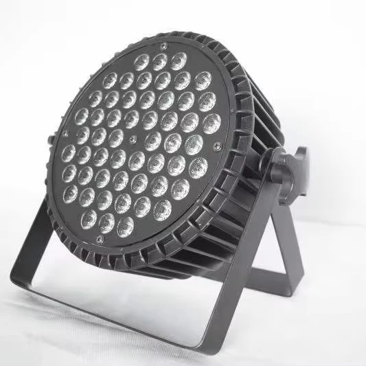 Оптовая Продажа с фабрики 54x3 Вт светодиодный плоский свет RGB для внутреннего наружного водонепроницаемого IP65 тонкий сценического шоу dj disco club wedday