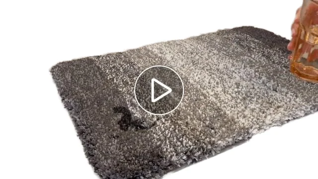 Thick Plush  Custom Machine Washable absorbent Soft Microfiber Shaggy Bathroom Mat