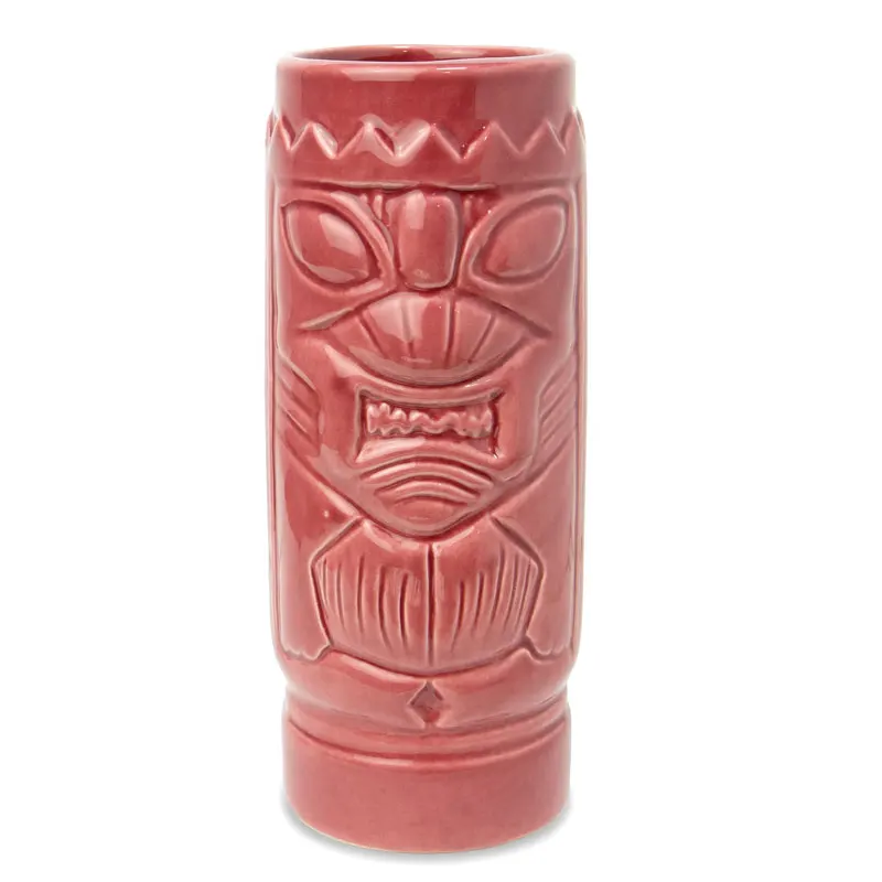 Bar Accessory Different Colors Ceramic Tiki Cocktail Custom Mugs