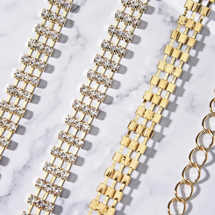 Custom oem china gift iron waistband wholesale fashion light weight chain belt for women