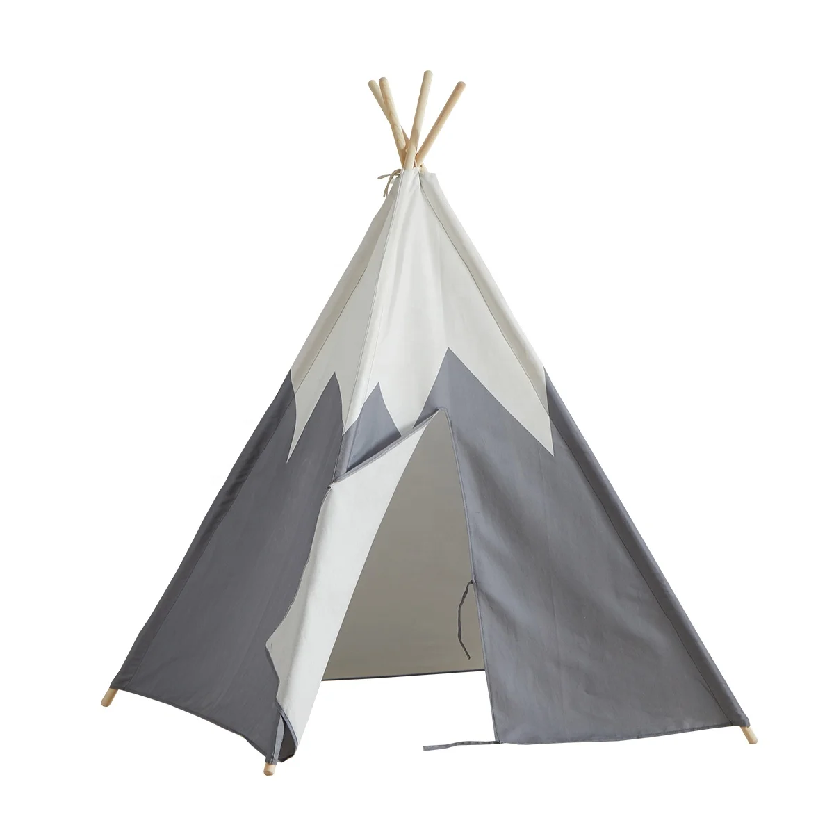 Asweets Play House Indian Kids Tipi Cotton Play Tent Peak Teepee Tent for Kids