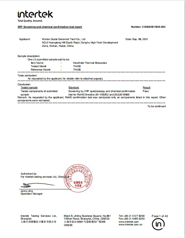 High version night vision binoculars thermal ir thermal binoculars thermal vision binoculars For Marine