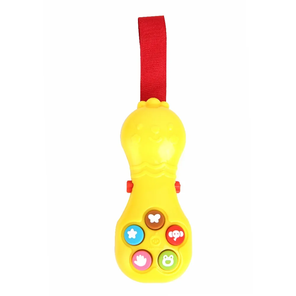 OEM/ODM Battery Operated Baby Remote Control Musical Toy with Light Music Songs