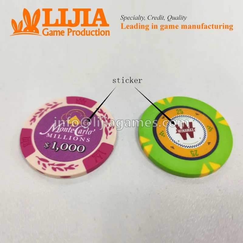 
Professional magnetic bingo chips with high quality 