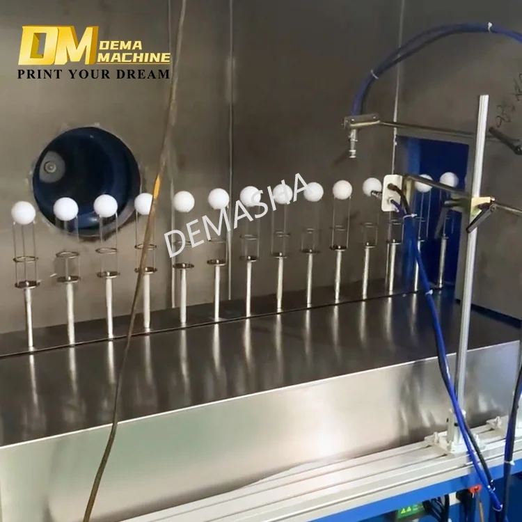 DM Factory Direct plasma spray coating machine automatic spray painting paint machine for golf ball