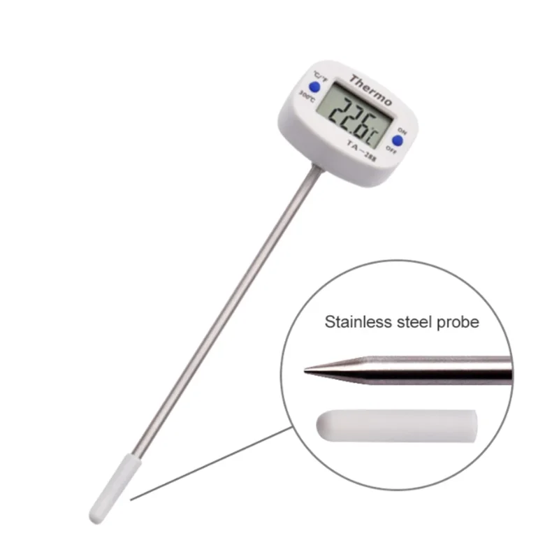 Portable Electronic LCD Monitors Stainless Steel Sensor Probe Cooking BBQ Food Meat Digital Thermometer Tools