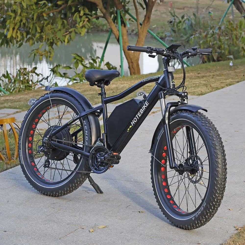 2000W Electric Bike 26'*4 Big Tire Fat Bike Electric Mountain City Ride Off Road Electric Bikes 48V 500W 750W 1000W Ebike