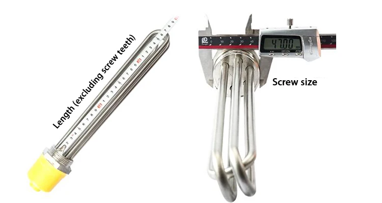 BRIGHT 12V 220V 6000W 30KW China Wholesale Spiral Coil Water Electric Instant Tubular Heaters Industrial Heating Elements