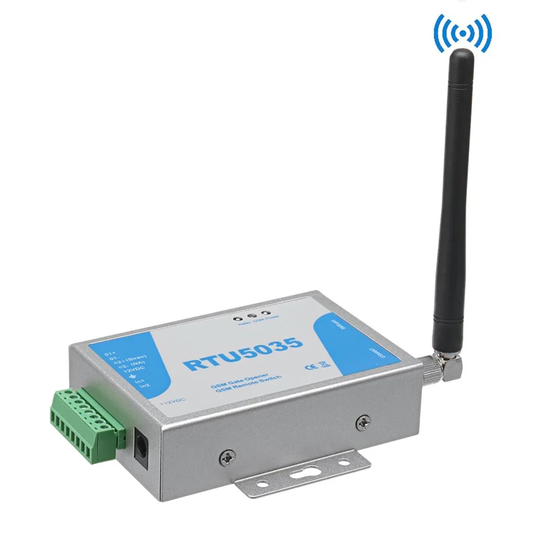 RTU5035 2G GSM Gate Opener Relay Switch Call Door Remote Controller Phone Control Door Opener Built-in SMS Smart Alert for Home