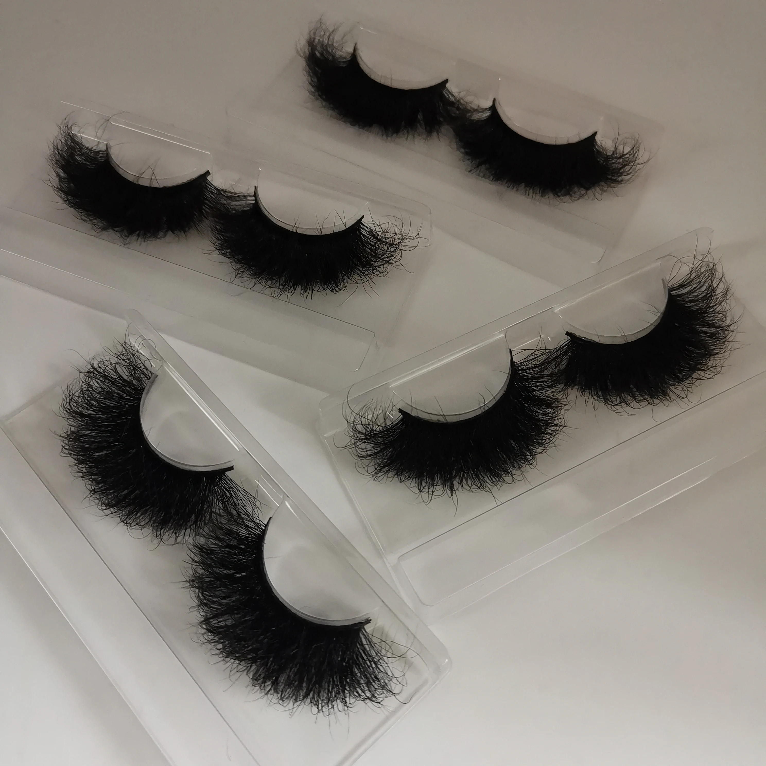 Best Quality 5D 25mm Dramatic Eyelashes Wholesale Vendors 8D Full And Fluffy Mink Lashes