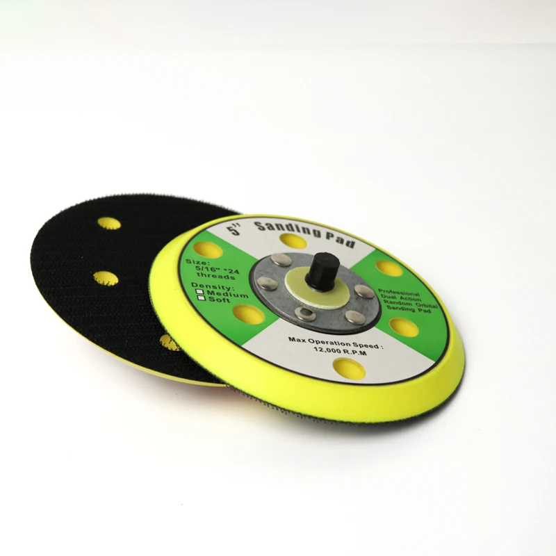 Pneumatic Polishing Discs with or Without Perforation for Pneumatic Multi-size