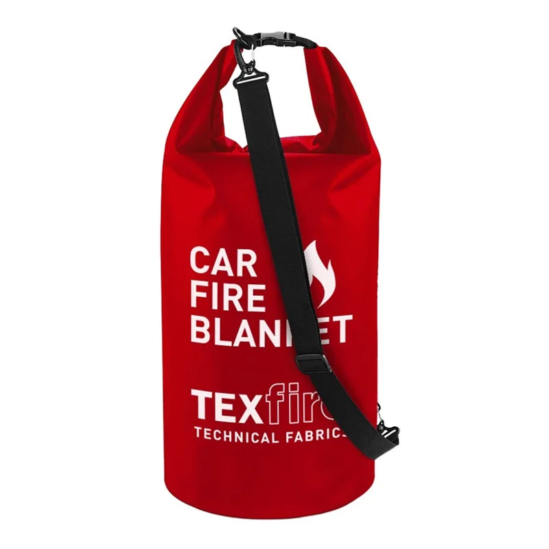 Custom Extreme Large Car Fire Blanket For Car Vehicles Station Car Fire Blanket Resistant 1100 C