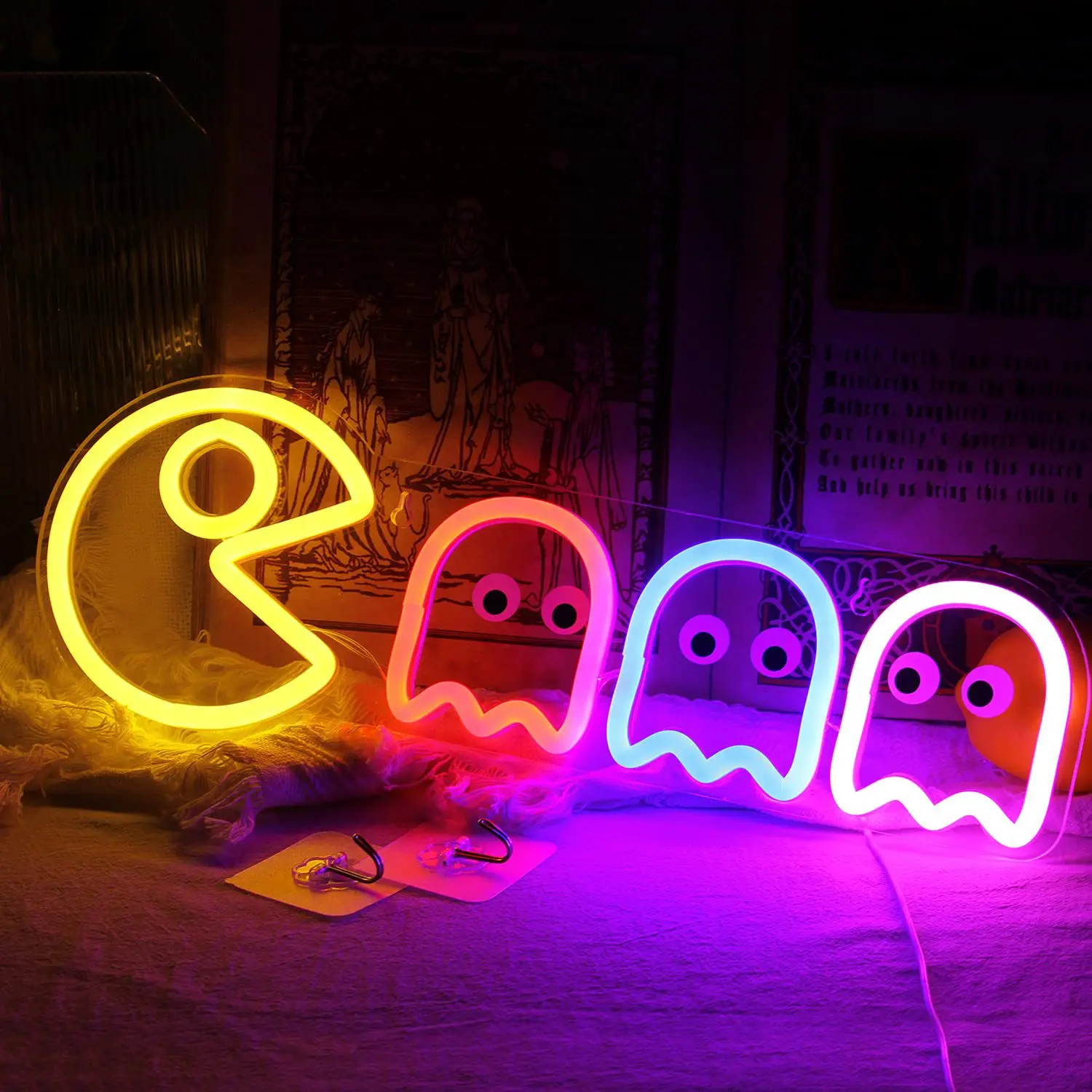 LED Neon Gaming Room Light  Bedroom Esports Sign Creative Wall Decor Illuminated Prop for Arcade Custom Glowing Logo