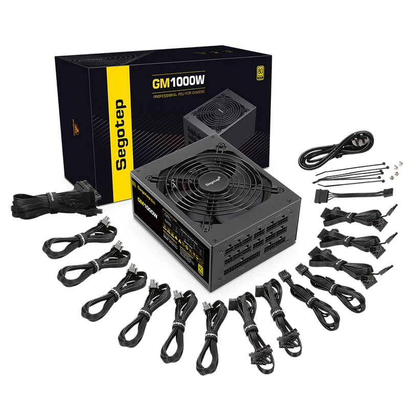 PowerSupply OEM Certificated 96-264V Gaming 1000W Fully Modular PC Computer PSU Gamer Power Supply Power Source