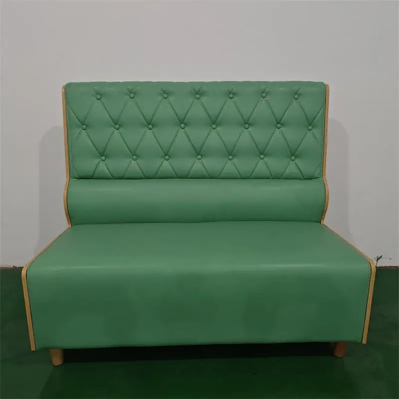 Modern Restaurant booth coffee sectional sofa booth seating for cafe