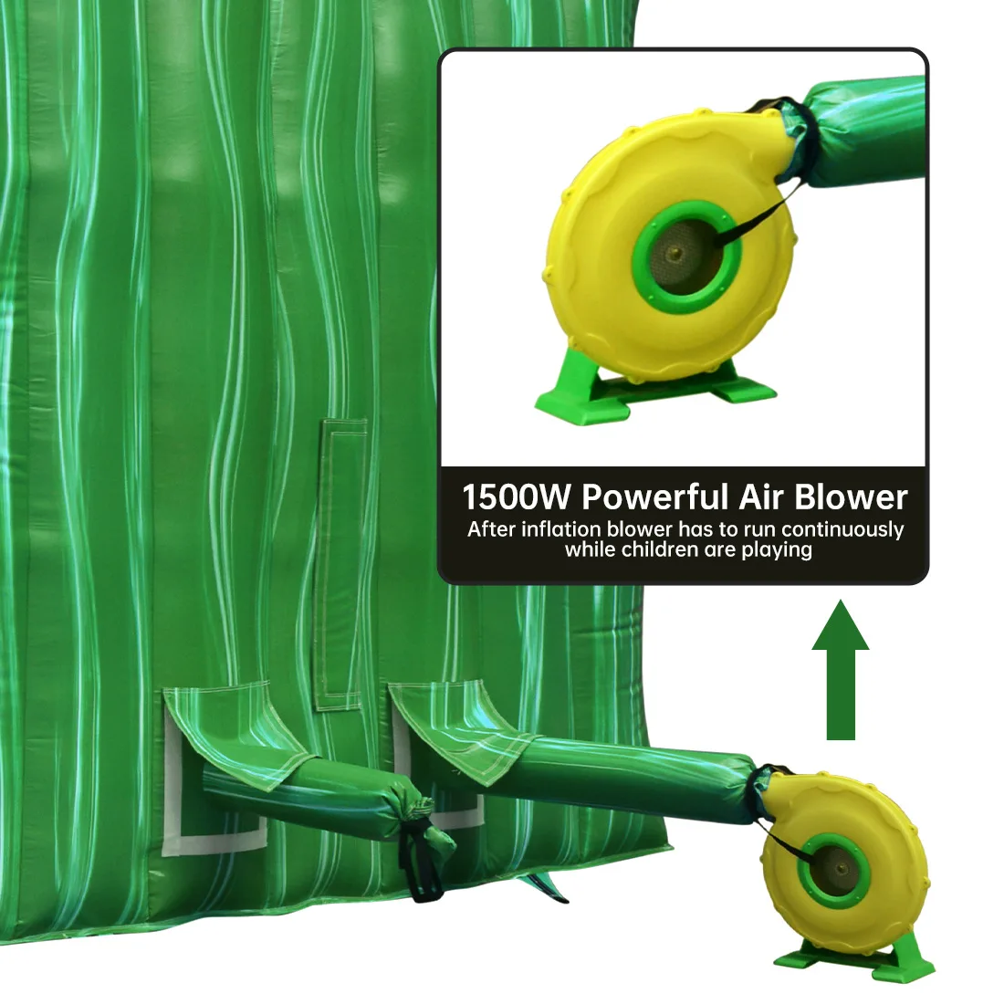 Coconut Tree Summer Ocean Inflatable Castle Inflatable Trampoline Inflatable Slide