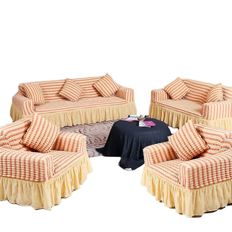 Spandex Sofa Sofa Covers Elastic Stretch Couch Slipcover For Cushion and Sofa Separate