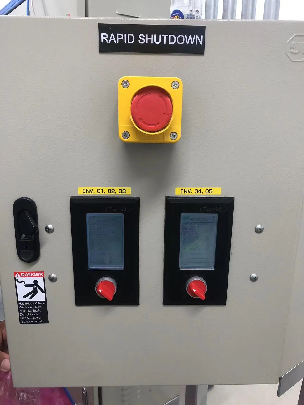 Fonrich Local Display Monitoring System PV String Monitor Supporting Max 2496 Solar Modules System