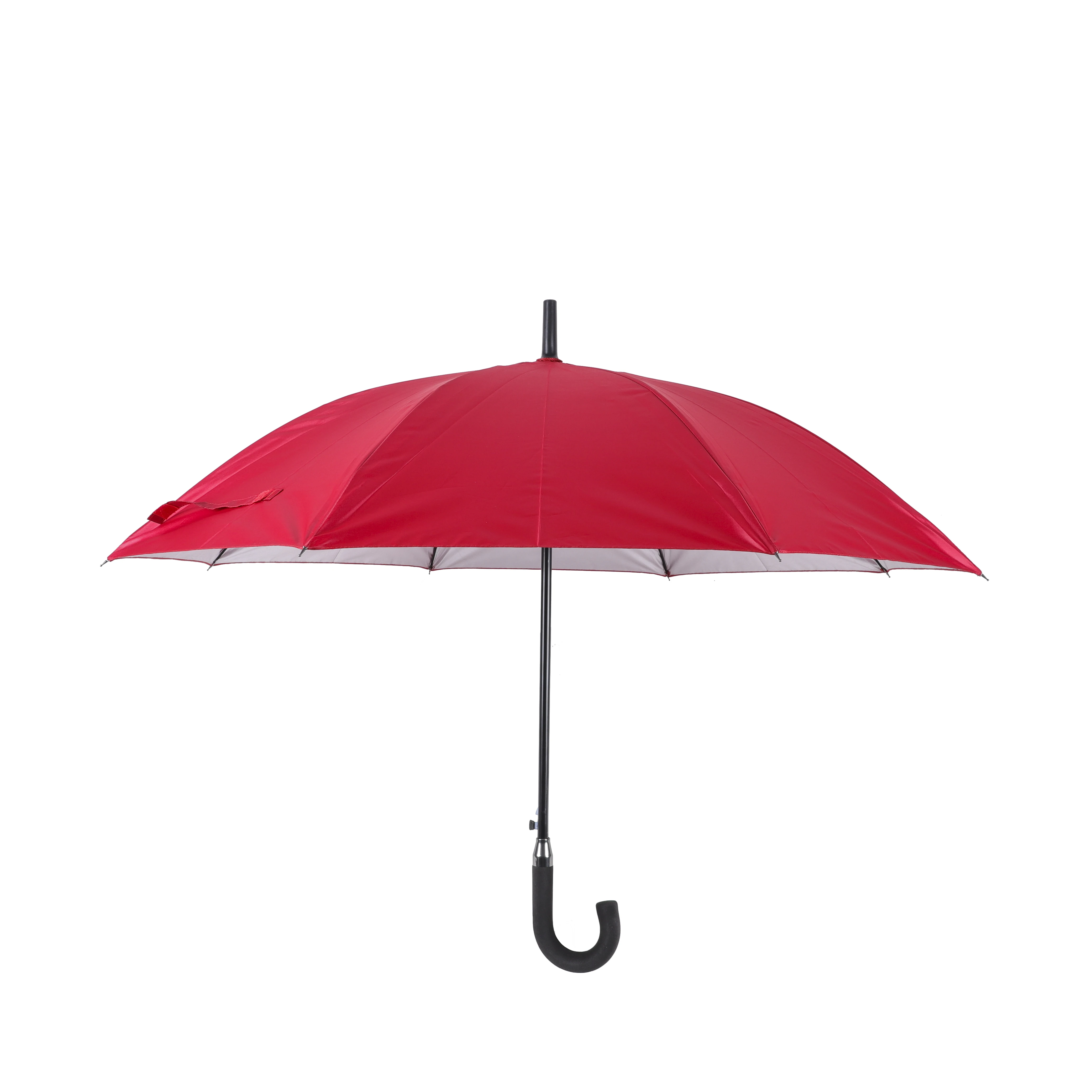 27inch*8k 190T pongee fabric with  silver coating Sunproof  Straight Umbrella with EVA handle