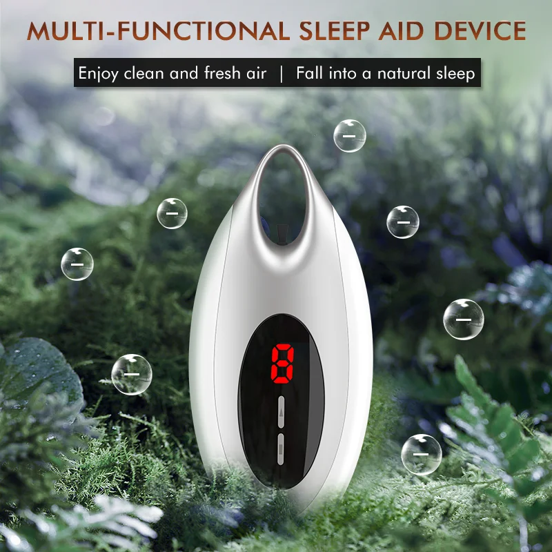 Home rechargeable EMS microcurrent Anion sleep aid Releasing negative oxygen ions help sleep