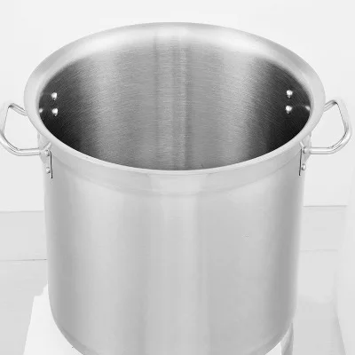 restaurant big commercial buckets induction kitchen stainless steel pots