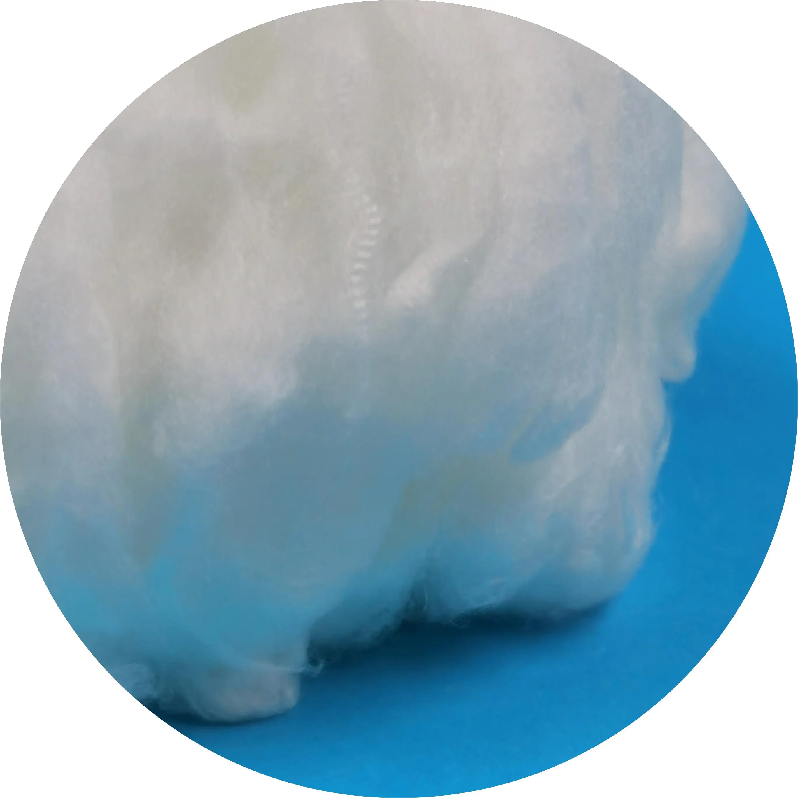 PCM Phase Change PE/PP Based Bico Staple Fiber for Spinning