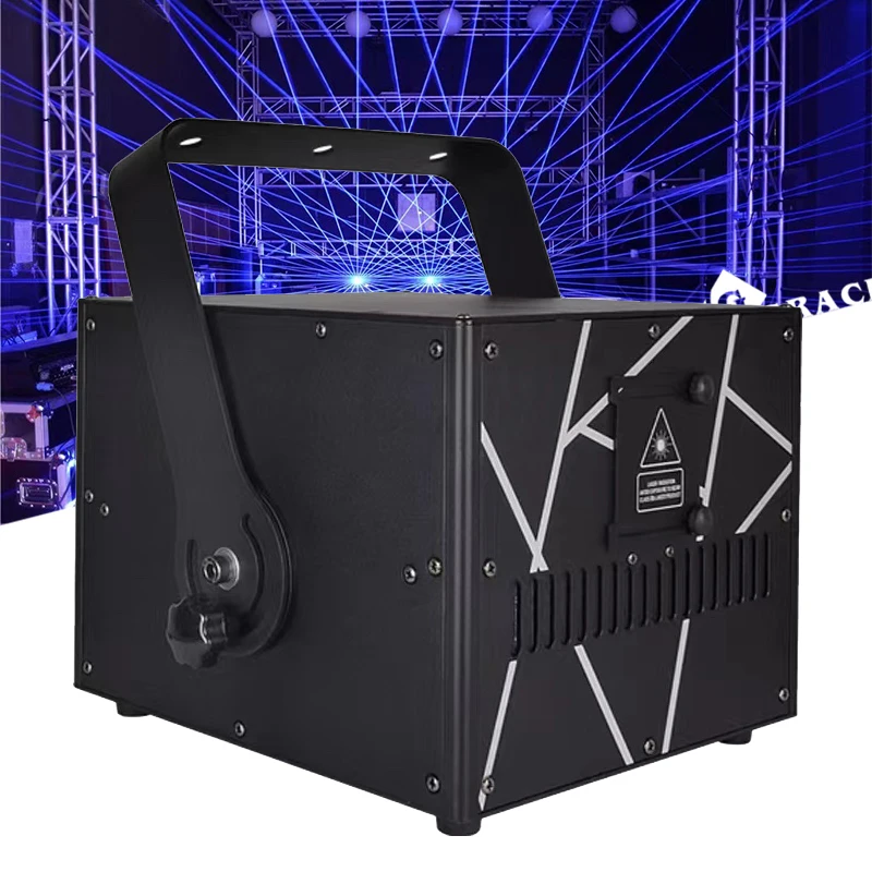 Grace 8W RGB Animation Laser Party Pro Laser Beam Disco Projector Stage Lazer Light