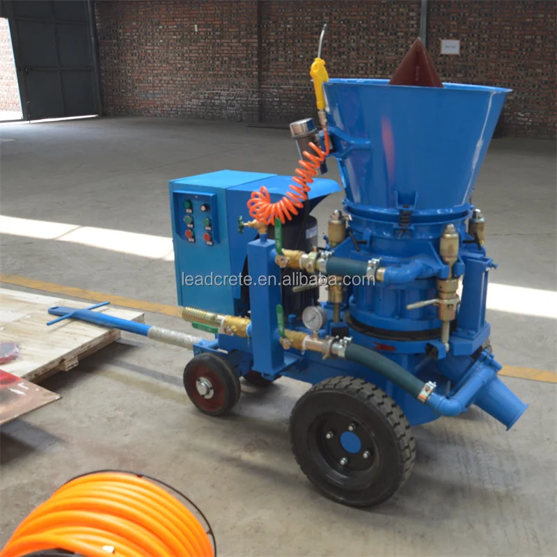 China manufacture variable frequency refractory shotcrete  gunning machine for sale