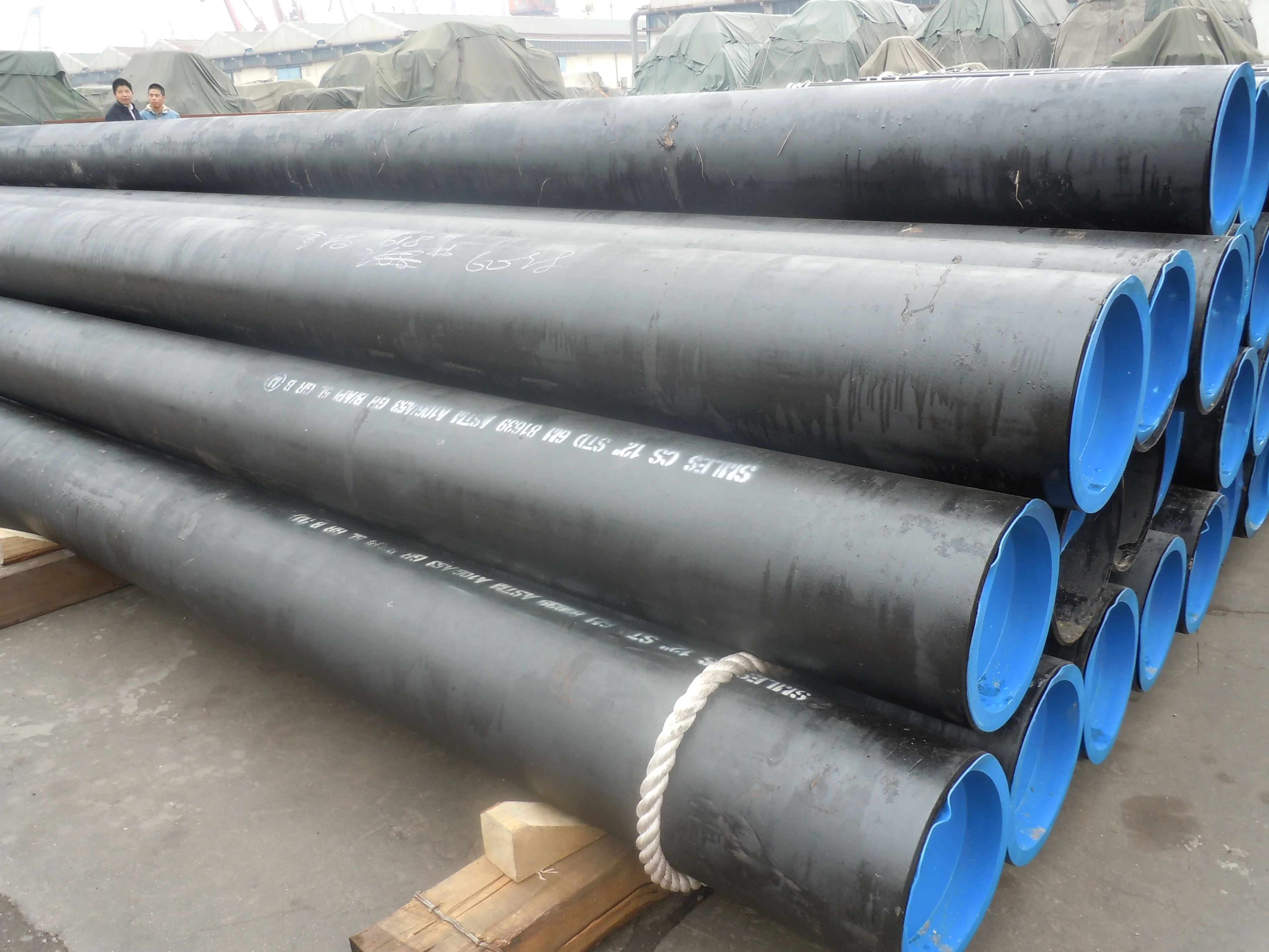 High Quality API SPEC 5L PS1 PS2 Thick Wall Cut to Length Underground Projects 3PE Painting Seamless Steel Pipe