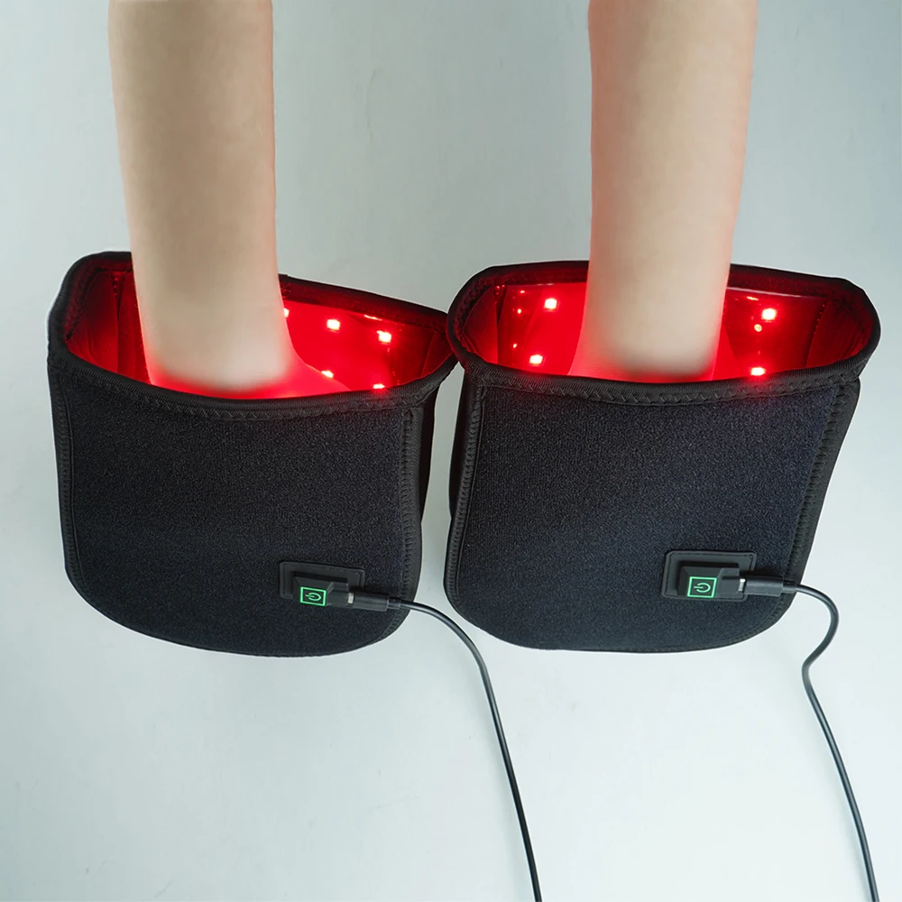 SGROW 2022 Red Light Therapy Hand Palm Finger Wrist Pain Relief Red Light Therapy Glove