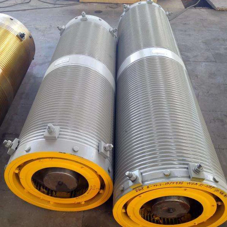 Winch Trolly Using Wire Rope Drum For Crane