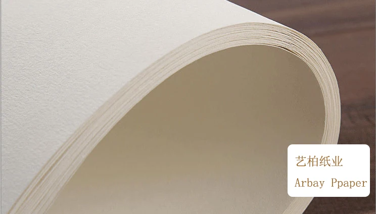 Wholesale 120gsm/150gsm natural color wood pulp sketch paper for Painting customized size