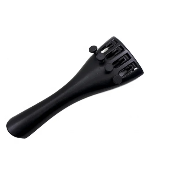 4/4 Violin Part Violin Tailpiece Ebony W/ Pearl Shell