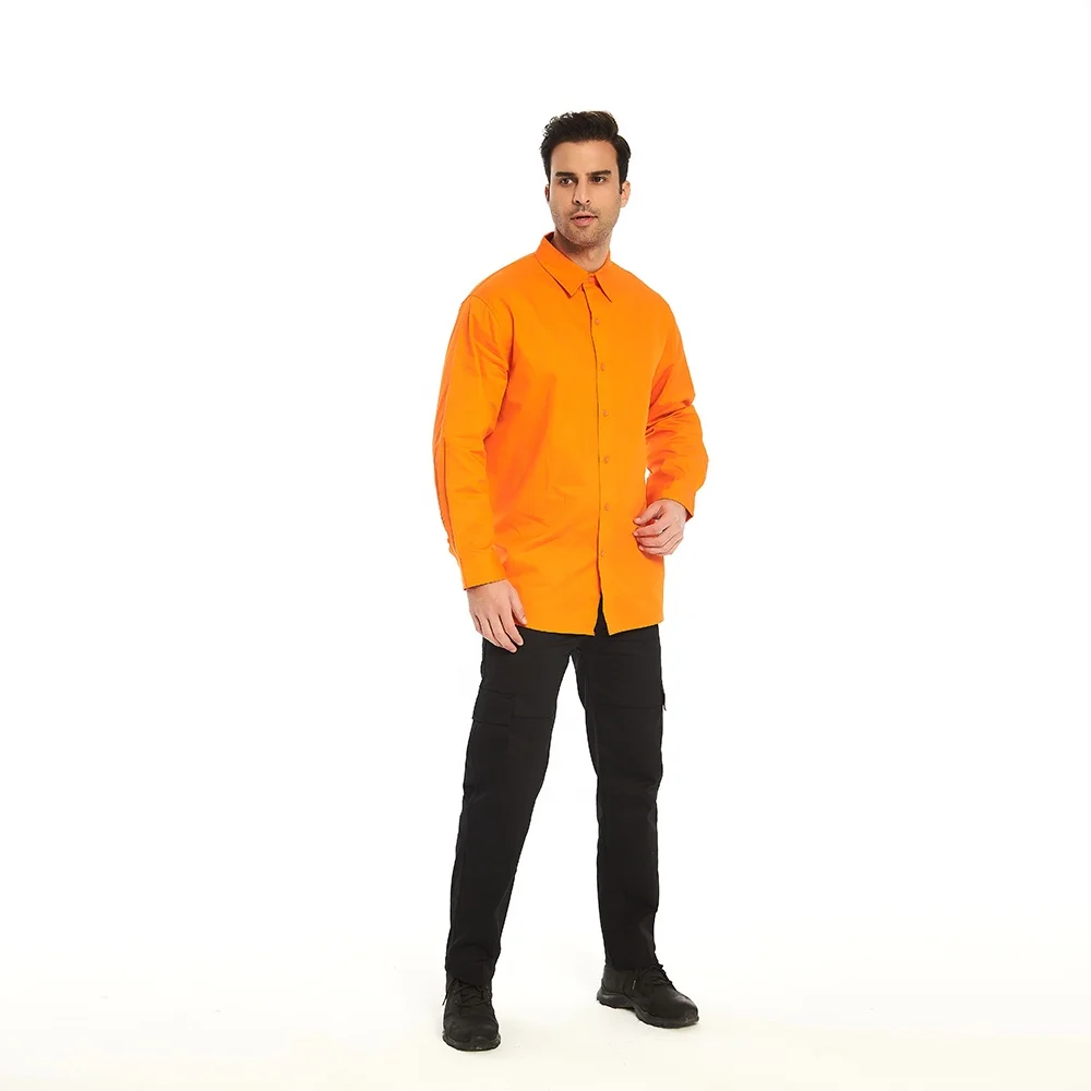 Safety Orange Fireproof Uniform wholesale fire resistant workwear