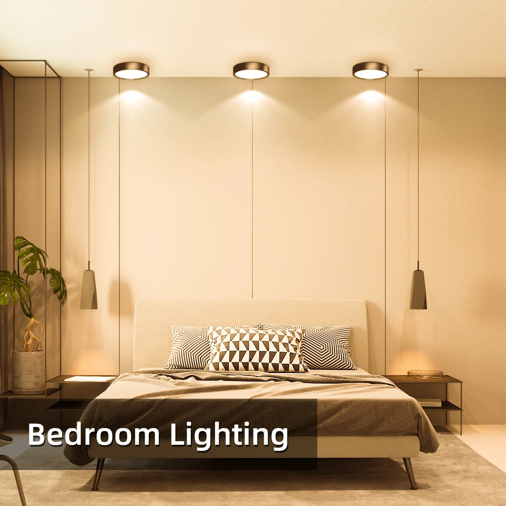 For Hotel Surface Mounted Dimmable Commercial Lighting Downlights Round Housing Living Room   Downlight/Led Downlight/Downlight