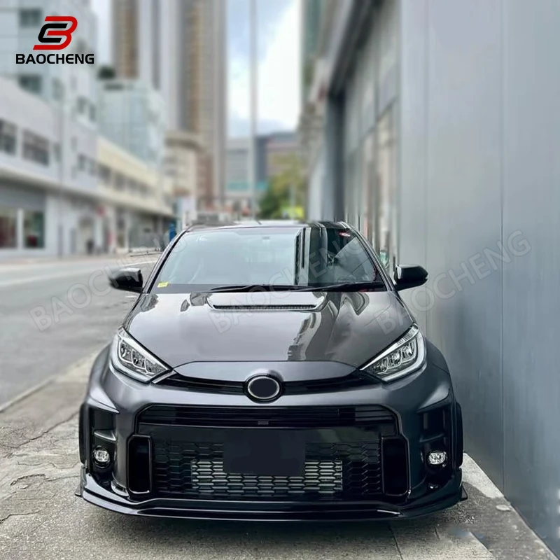 Suitable for Toyota Yaris GR GXPA1 GRMN TYPE high quality carbon fiber original engine hood bonnet cover body kit car auto parts