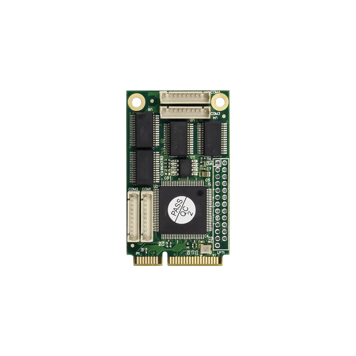 ST342 Mini PCIE CH384L 4S DB-9 RS232 Serial Port Card Industrial Grade Serial COM1 Port Expansion Adapter Card