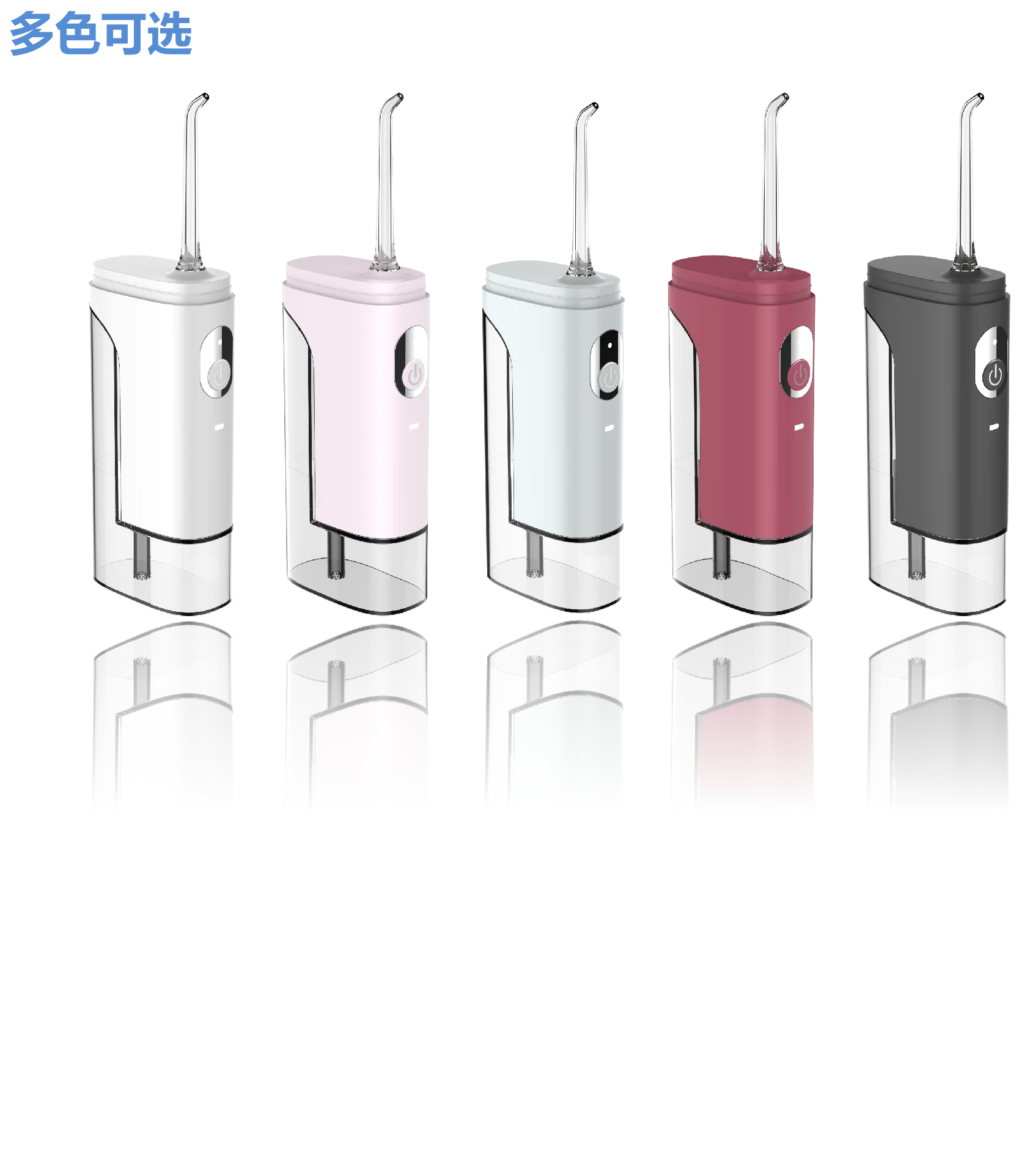 Waterproof IPX7 Mini Portable Rechargeable Water Flosser for Teeth Cordless   
