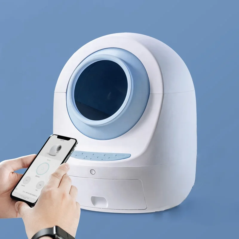 Hot Selling Second Generation Cat Litter Box Automatic Self-cleaning with WIFI