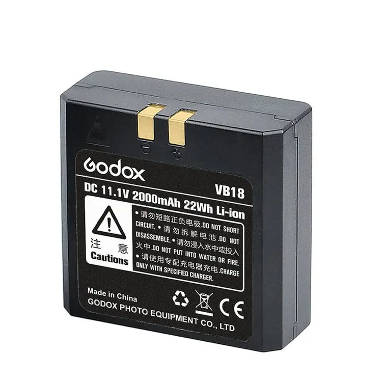 Godox VB18 DC 11 1 V 2000 мА/ч 22Wh литий-ионная аккумуляторная батарея для Ving V850II V860II-C V860II-N V860II-S V860II-F Вспышка