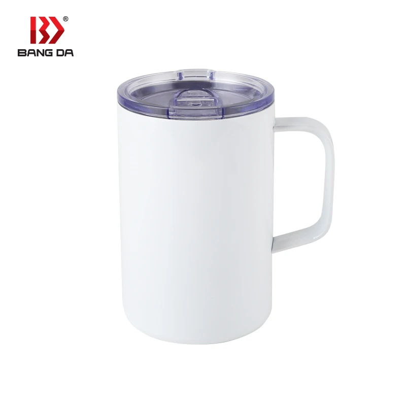 15 oz sublimation insulated travel coffee thermal mugs for hot drinks