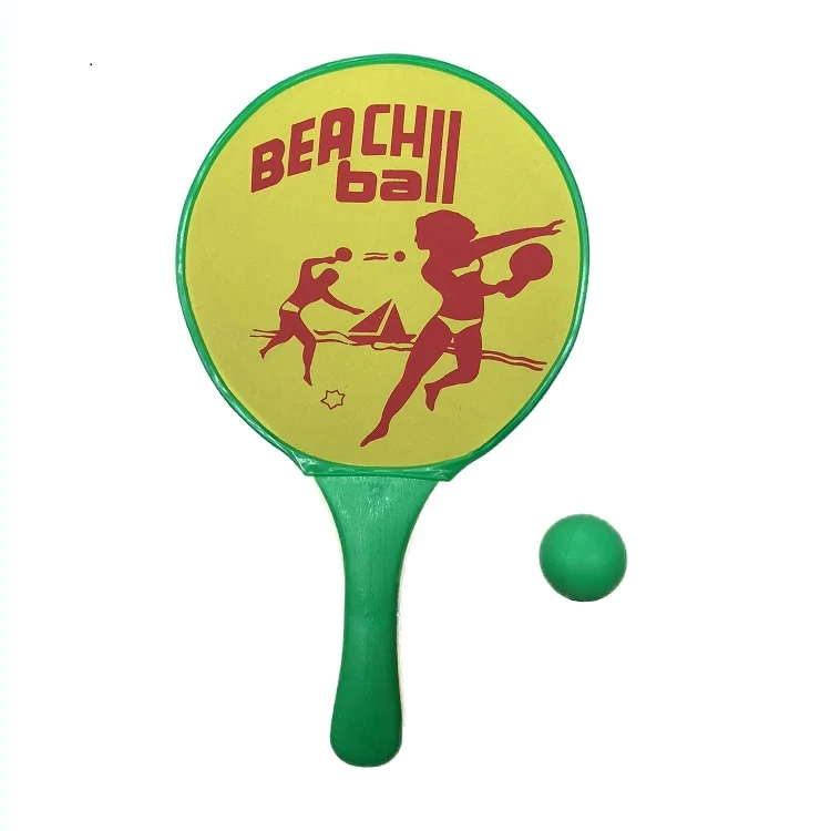 Promotional cheap price wooden paddle tennis racket