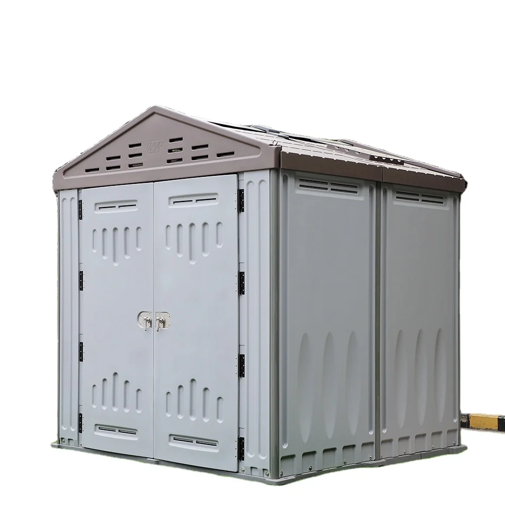 Promotional Various Good Quality Bike Garden Plastic Resin Outdoor Shed luxury prefab container house