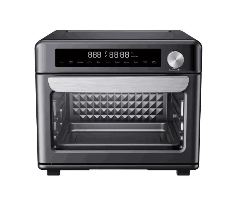 digital touchscreen air fryer toaster oven smart hot air circulation convection CE/ CB/ Rohs/ GS /LFGB/ ETL/ REACH
