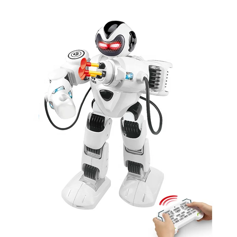 EPT игрушки Ai Smart Fighting Shooting мягкая пуля с дистанционным управлением Интерактивные Интеллектуальные электрические детские полицейский робот для