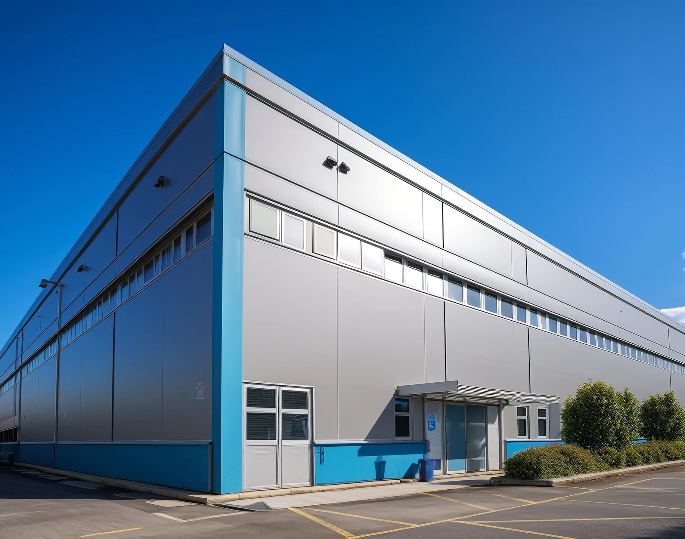 Professional CE Certificated Industry Steel Structure Workshop Factory with Crane from Qingdao China