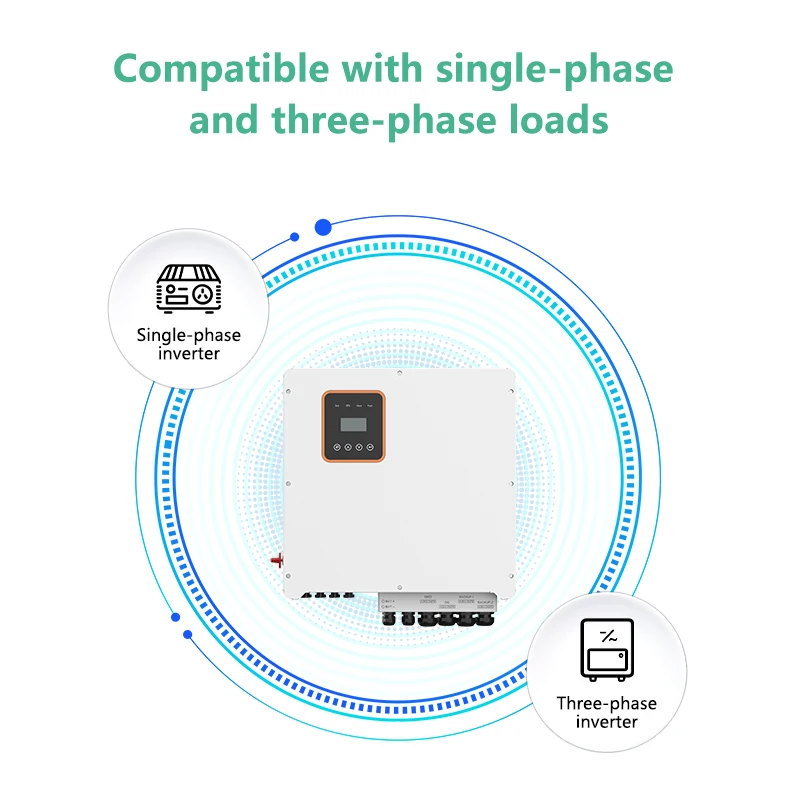 Zhimai Inverter Solar 8kW 10kW Hybrid Inverter 12kW 15kW Three Phase Inverter